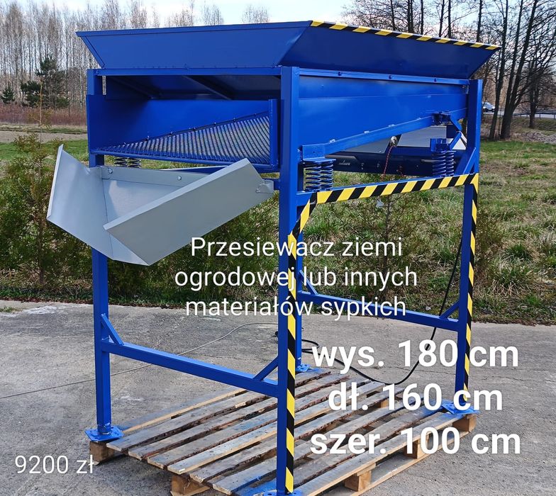 Przesiewacz wytrząsacz sito elektryczne