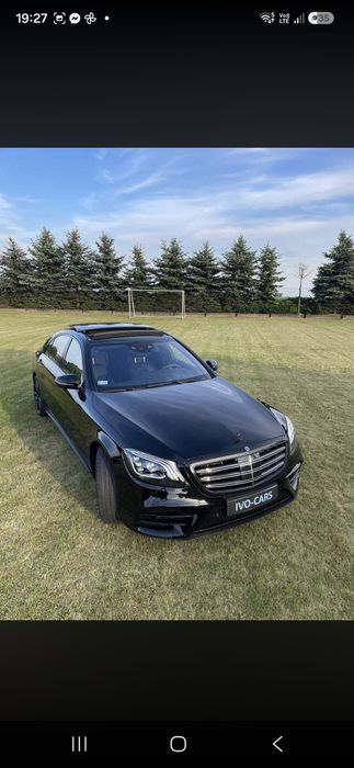 Mercedes -Benz S450 pack S63 AMG + Aktywne wydechy long