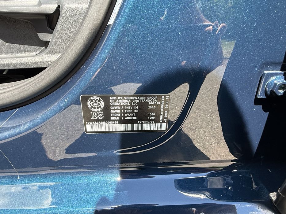 Продам VW Passat NMS II 2019
