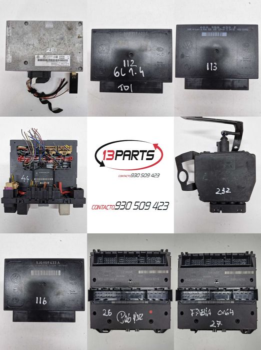 Diversos Modulos Eletronicos Caixas Fusiveis Seat