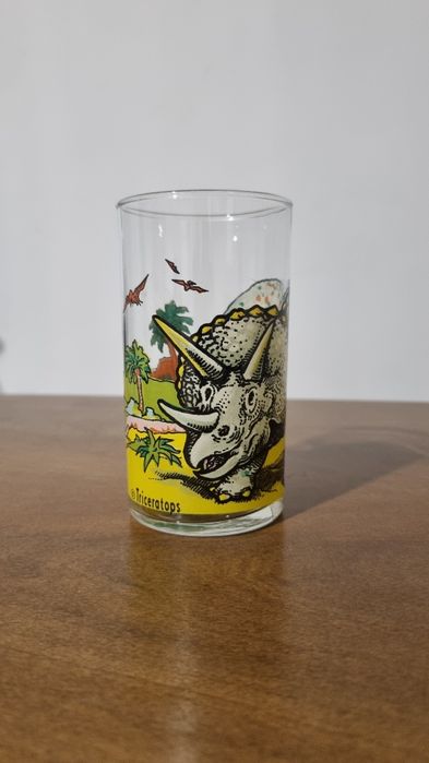Szklanka z Dinozaurem "Triceratops"