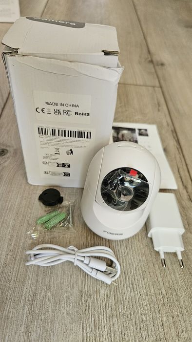 Kamera KERUI FURES Google Alexa Tuya HD 3MP SMART monitoring powiadomi