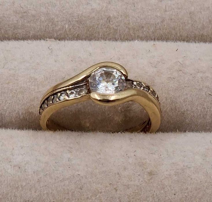 Złoty pierścionek 585 2,55g rozm.10 / Nowy Lombard/ TG