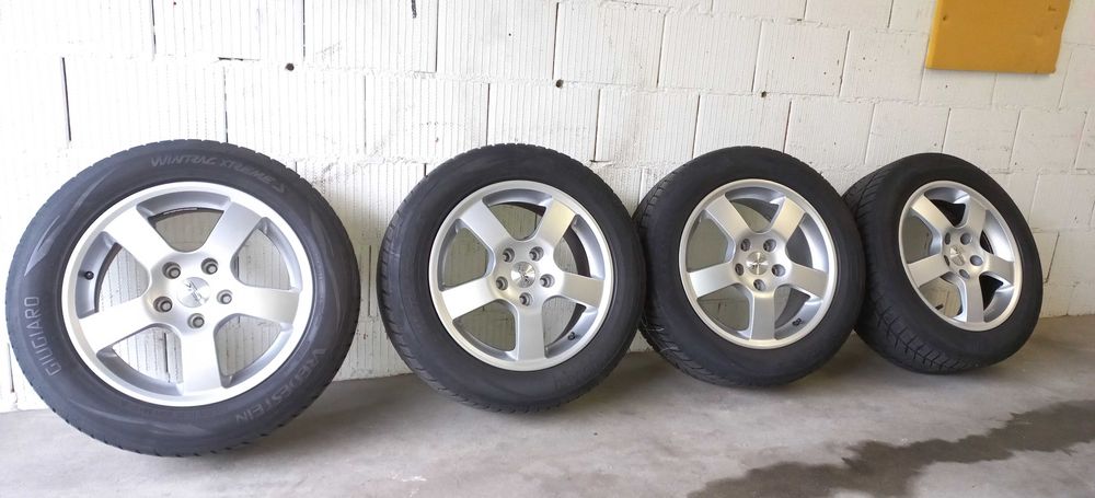 Jante 16 com pneu incluido. 5x114.3