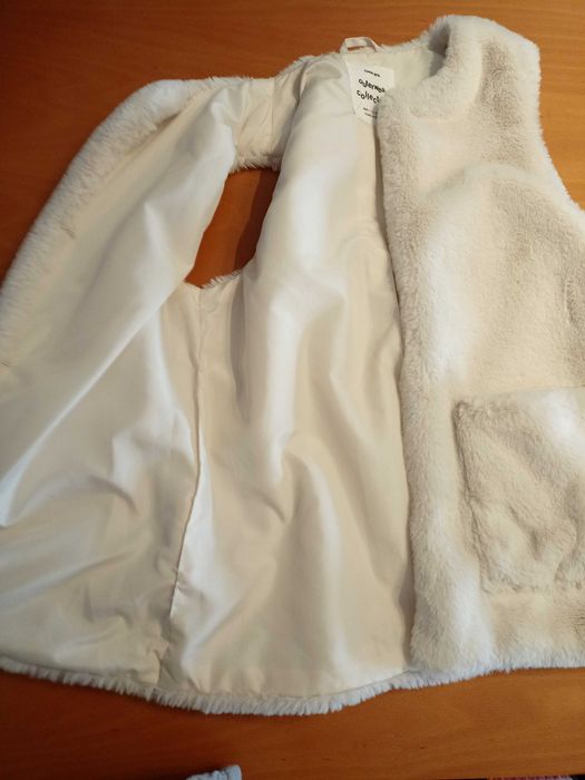 Colete pêlo menina 11-12 anos
