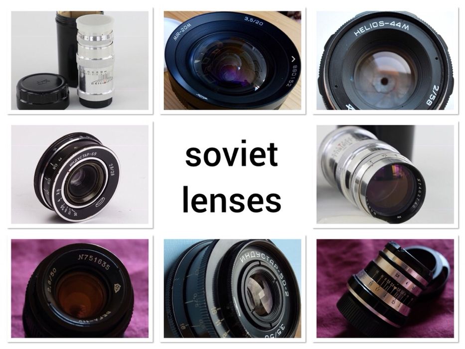 objectivas vintage  analógicas a partir de 40€