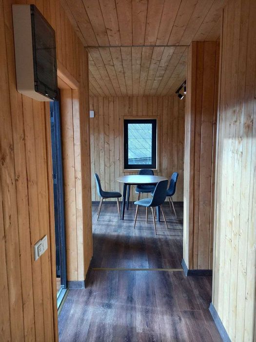 Каркасний будинок 42 м2 під ключ на модульного будинку з монтажем