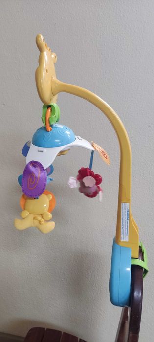 Caixa de música, brinquedo de cama