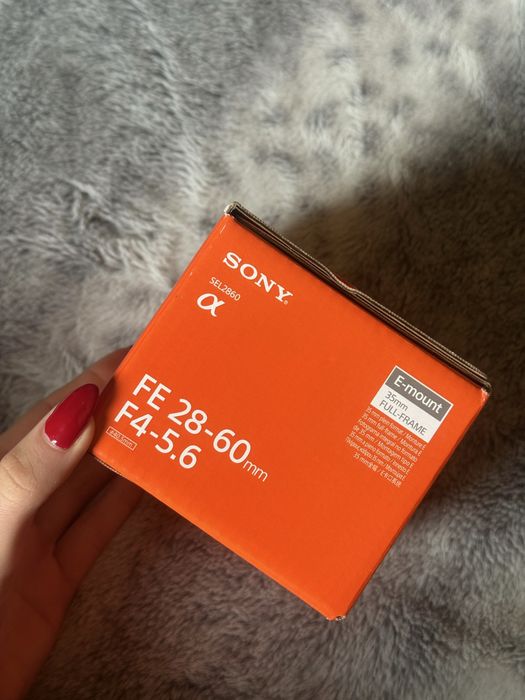 Lente FE 28-60 sony