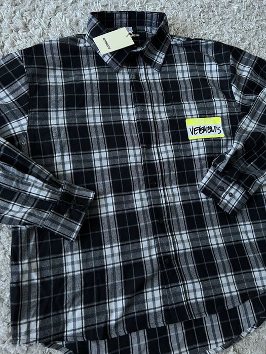 Vetements off white сорочка