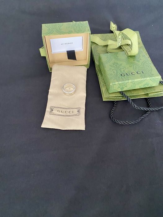 Anel, Gucci: Prata