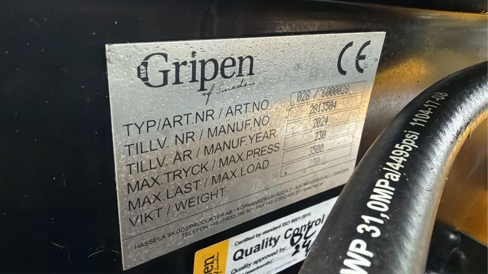Chwytak do Drewna Gripen 28