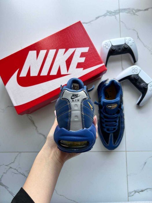 Кросівки Nike Air Max 95 Blue/Yellow premium