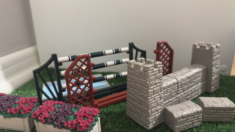 zestaw przeszkód schleich