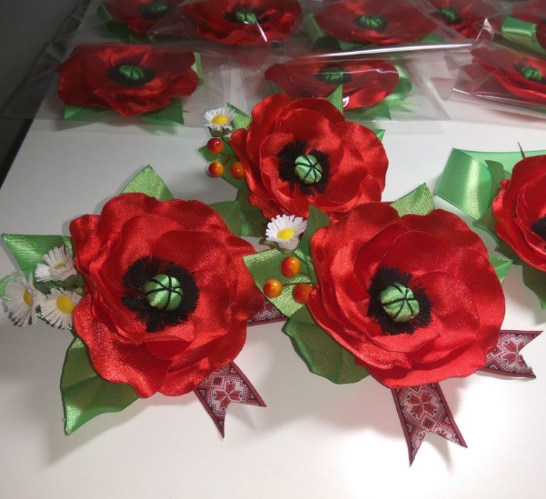 Свадебные аксессуары в украинском стиле ручной работы