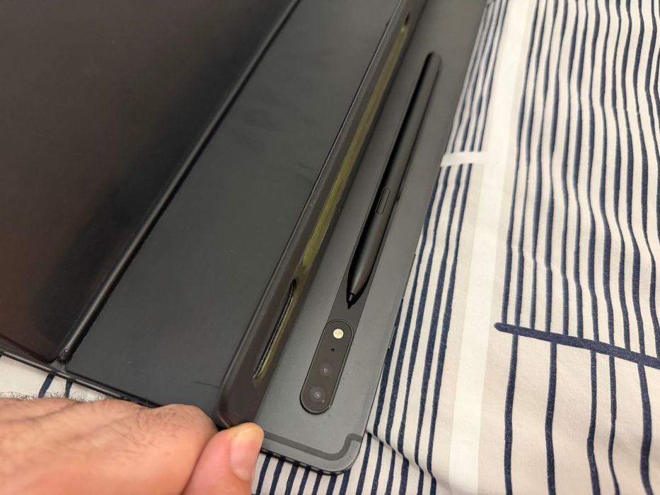 Tab S8 Ultra 128gb + S pen + teclado + capa