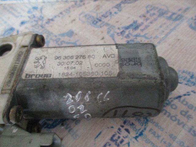 Motor vidro frente direito PEUGEOT 206 CC (2D)