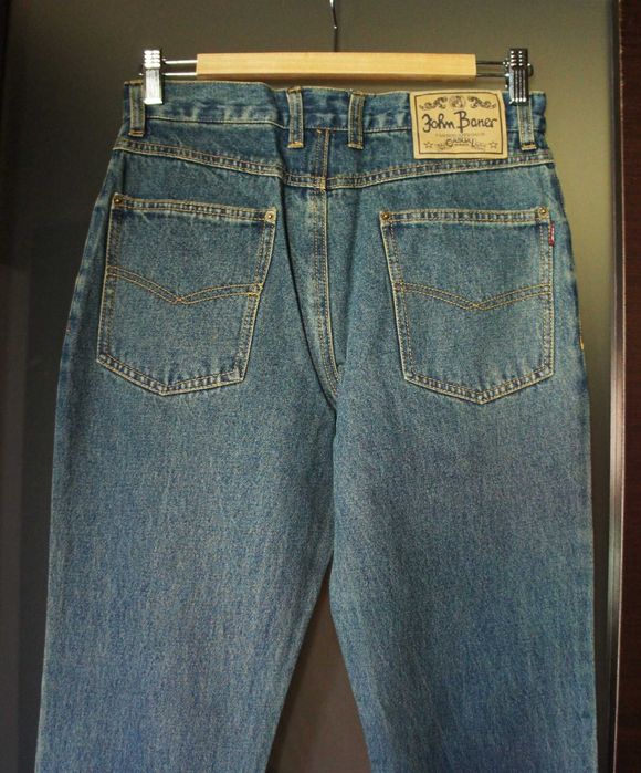 męskie spodnie dżinsowe jeans S / 44 /W27 dżinsy bootcut dzwony ½ ceny