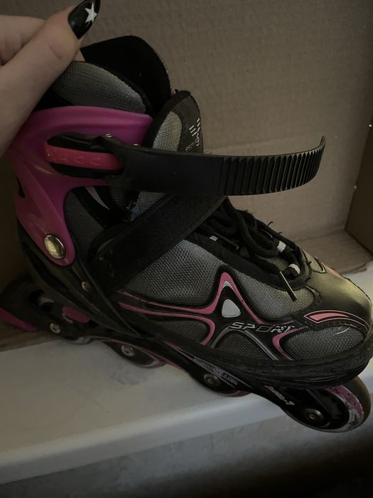 Ролики рожеві 35-38 розмір