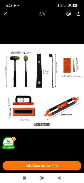 Kit instalação de piso chao