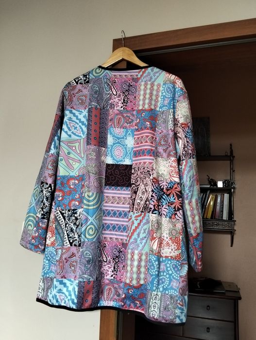 kurtka hippie płaszcz patchwork boho Nepal hipis