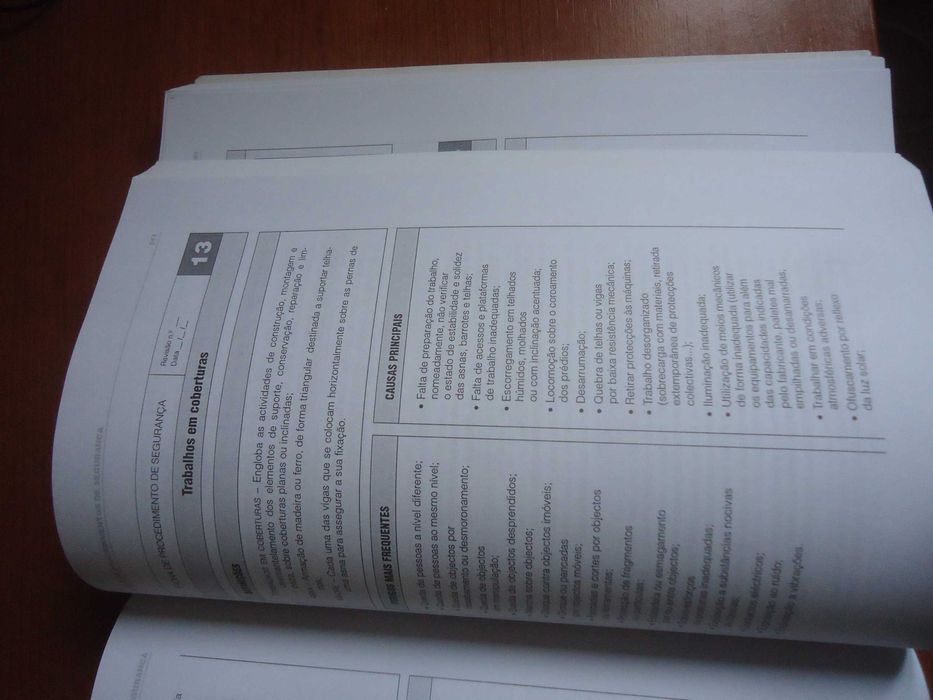 Manual de segurança – construção, conservação e restauro de edifícios