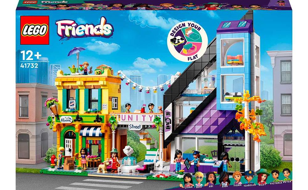 Lego Friends 41732 Цветочный и интерьерный магазины в центре гор