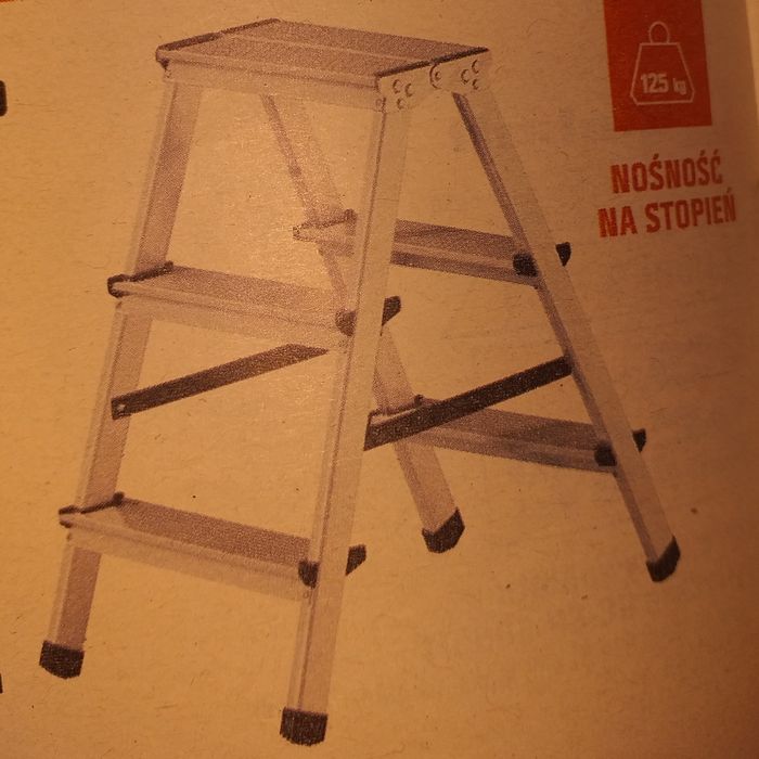 Drabina składana 3 stopnoowa