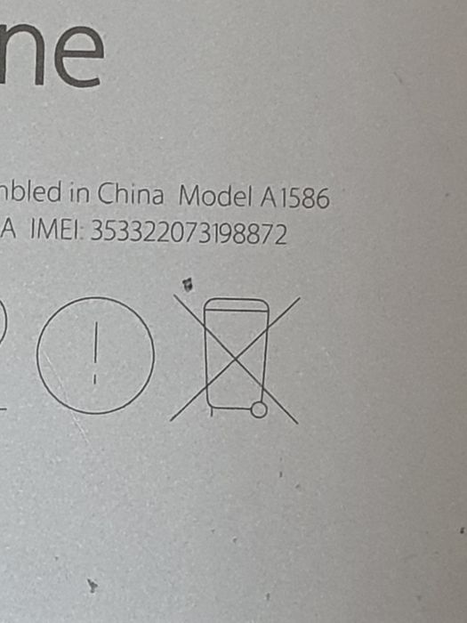 Telefon komórkowy iPhone 6