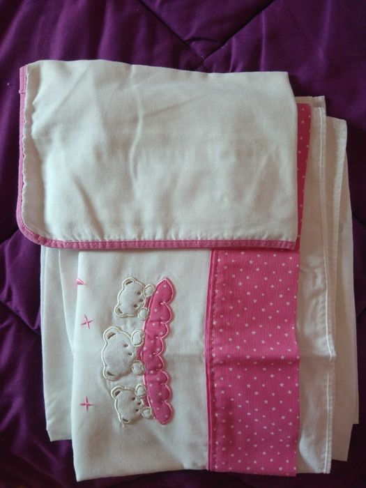 Lençóis de tecido, lençóis de flanela e lençóis polares para berço