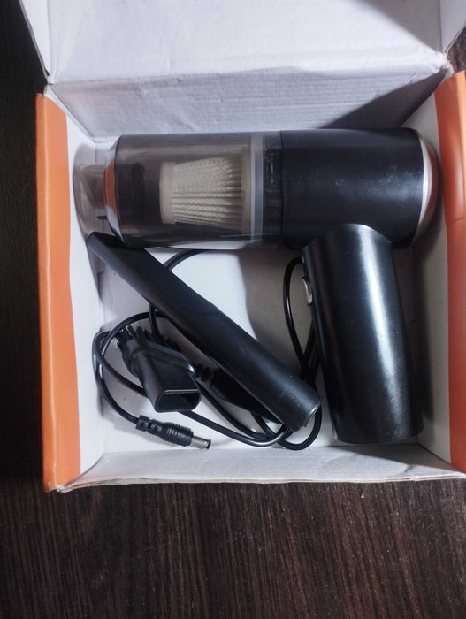 Автомобільний портативний бездротовий порохотяг 2 in 1 Vacuum Cleaner