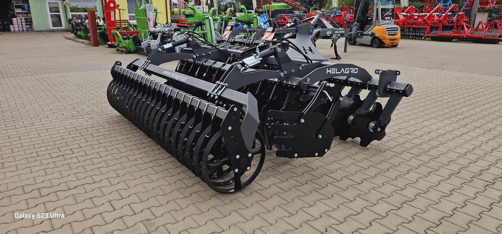 Brona Talerzowa BT3.0 Wał daszkowy Hydraulika  PREMIUM HELAGRO