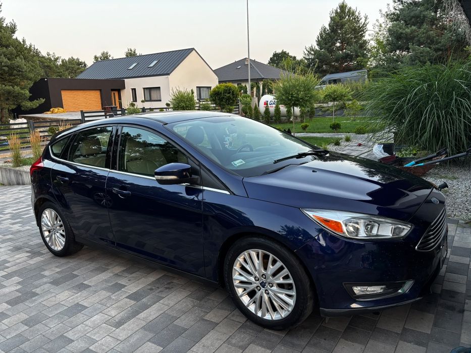 Ford focus mk3 2.0 b 162km 2016 r. Automat  wersja titanium najbogatsza wersja