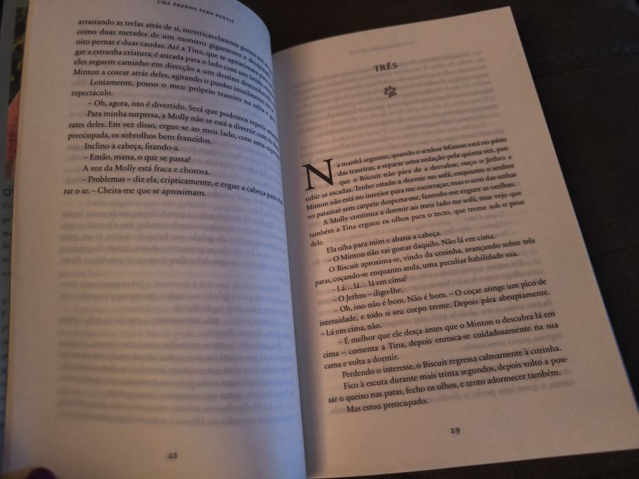 Livro "uma prenda para Bertie"