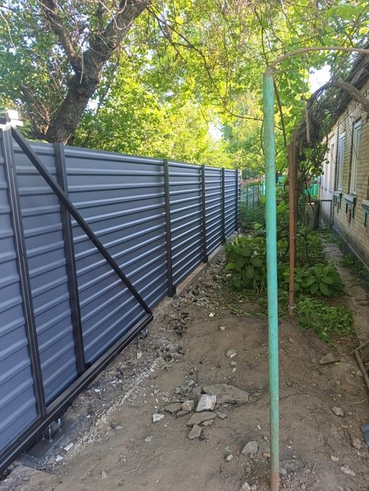 Ворота Калітки Паркани Навіси Вольєри