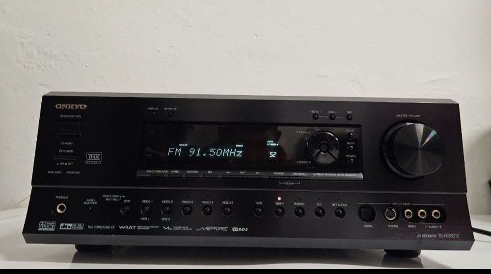 Am/Fm 7.1 Amplituner Onkyo TX-NR-801E, 7*135 W