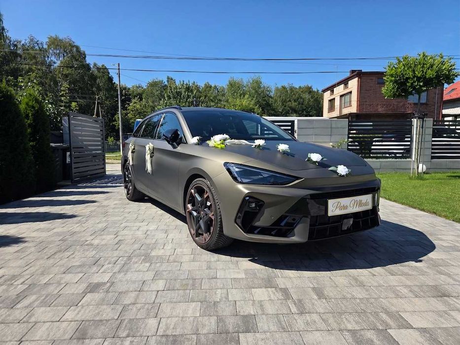 Cupra ST VZ 333KM brąz mat - wyjątkowe auto do ślubu