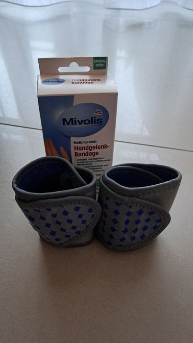 Opaska, stabilizator na nadgarstek - prawy i lewya