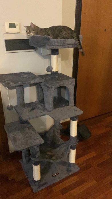 Drapak dla kota duży wysoki drapak NOWY dla kota domek legowisko NOWY