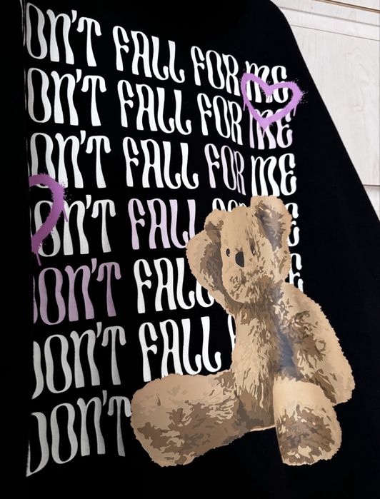 Чорне худі на флісі