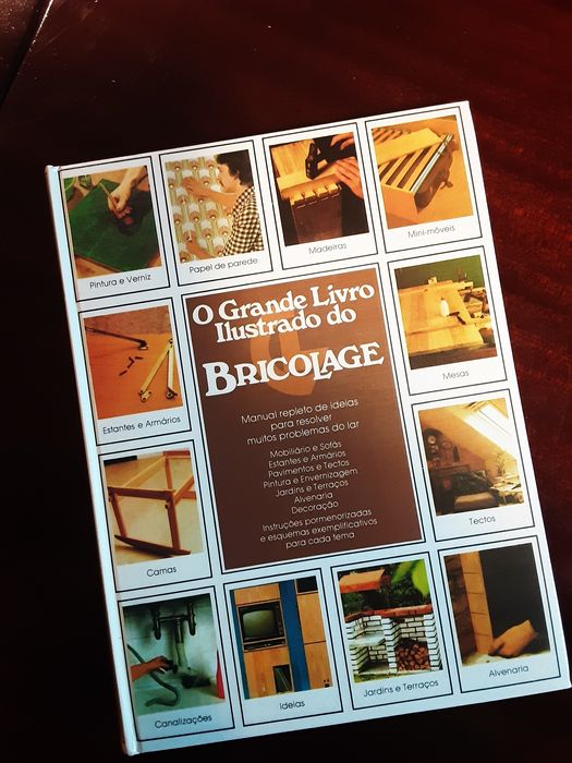 Livro ilustrado da Bricolage