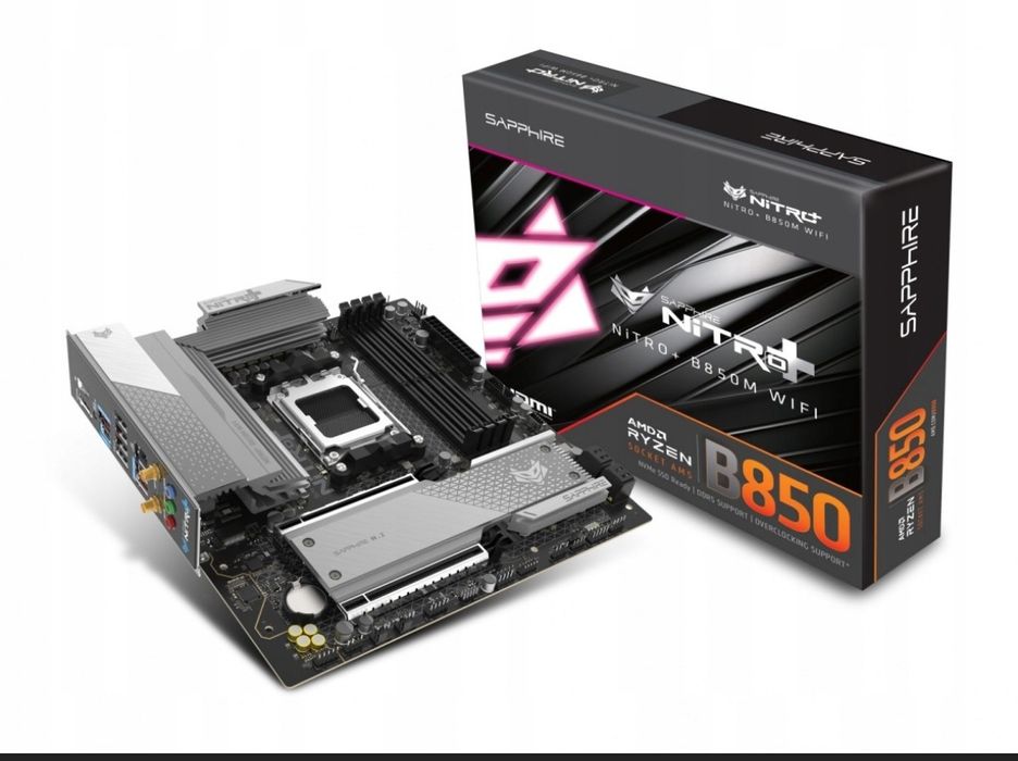 Sapphire Nitro+ B850M WIFI AM5 DDR5 mATX