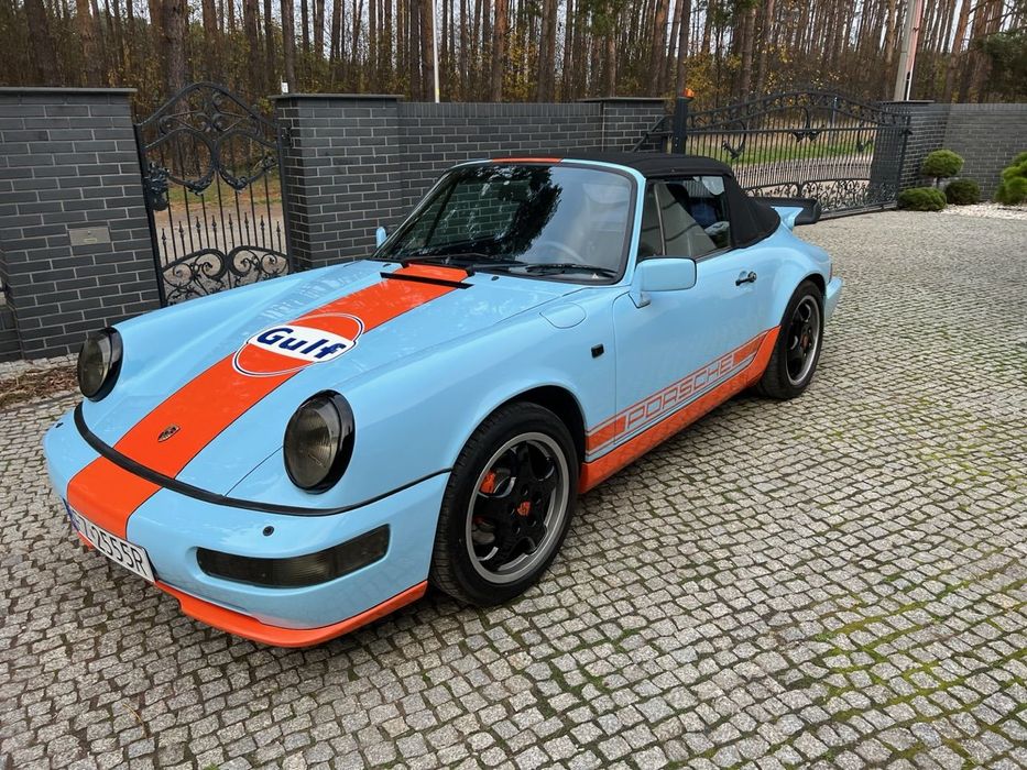 Porsche 911 PORSCHE 911 CARRERA 964 Gulf desgin 1 sztuka w Polsce