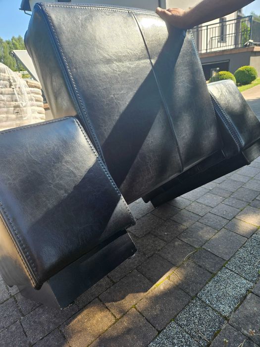 Nowoczesny fotel skórzany w bardzo dobrym stanie.