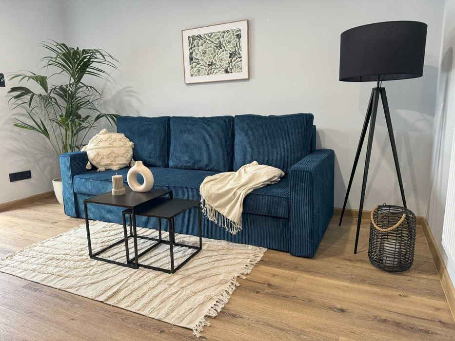 Kanapa Sofia. Wersalka, łóżko, sofa sztruksowa. Szybka dostawa!