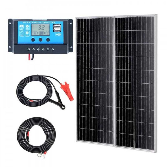 kit solar 200 w com bomba agua kit solar
