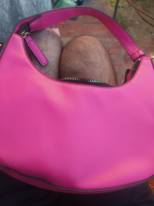 Bolsa Primark rosa com cintura - envio grátis