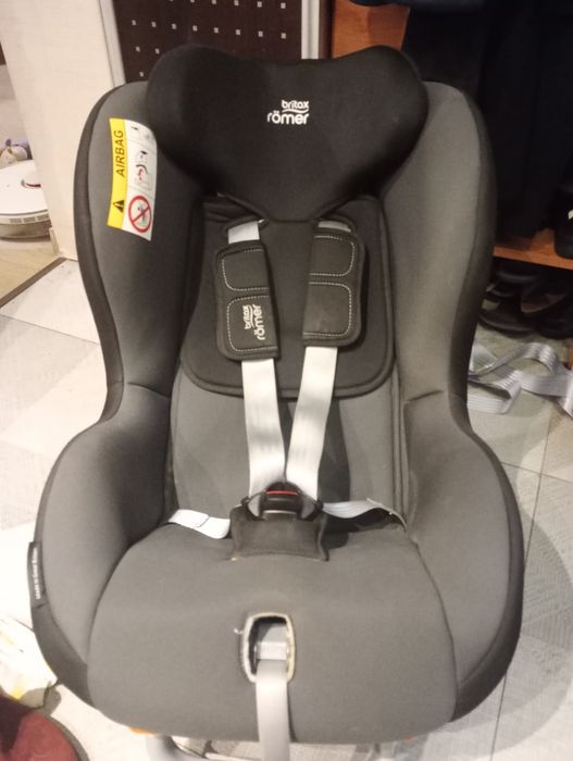 KATOWICE Fotelik RWF Britax MAX WAY Plus tyłem Storm Grey