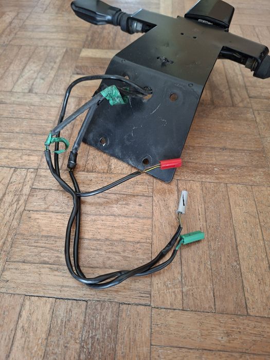 Apoio matrícula KTM 390 RC/DUKE com luzes e piscas