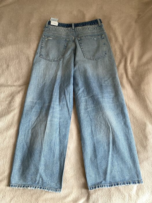 Джинси Zara TRF з подвійним поясом